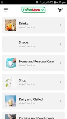 Fresh Mart android App screenshot 3